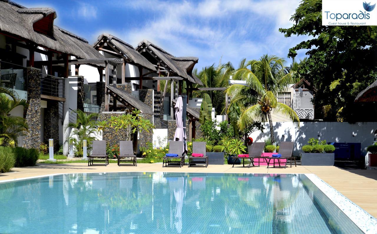 Toparadis Guest House Pereybere Beach Exteriör bild
